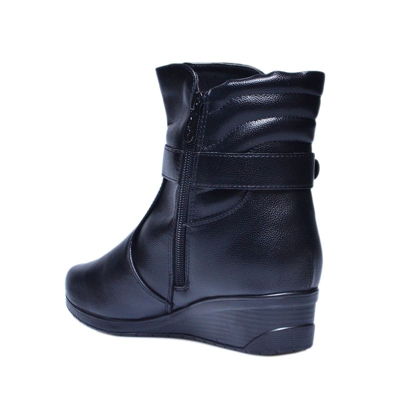 Bota-Mooncity-Cano-Curto-Anabela-Salto-Baixo-Preto-Feminina