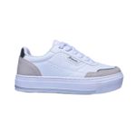 Tenis-Peluche-Casual-Flatform-Branco-Feminino