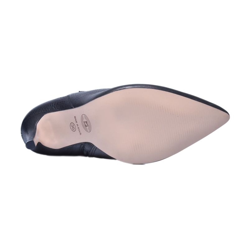 Bota-Bottero-Cano-Medio-Salto-Fino-Preto-Feminina