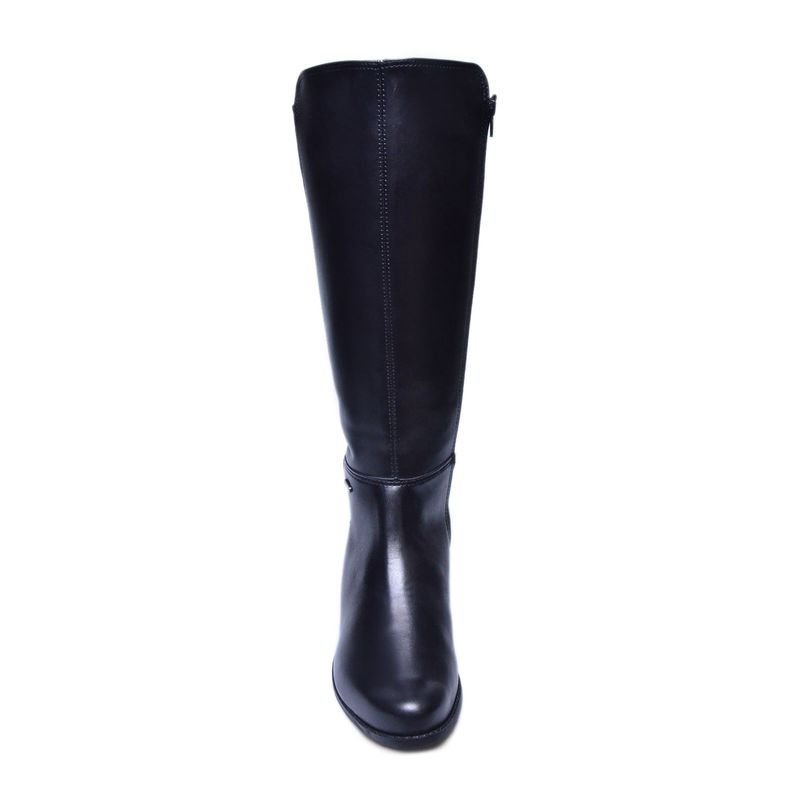 Bota-Bottero-Cano-Alto-Salto-Baixo-Preto-Feminina