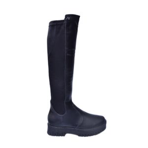 Bota Mississipi Cano Alto Plataforma Preto Feminina