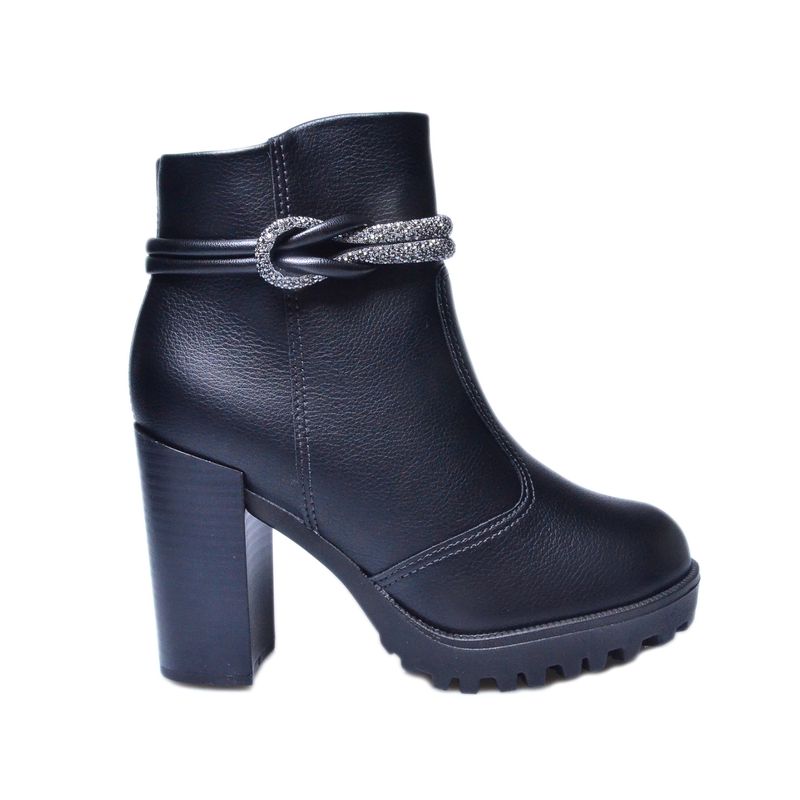 -Bota-Moleca-Cano-Curto-Salto-Tratorado-Alto-Preto-Feminina