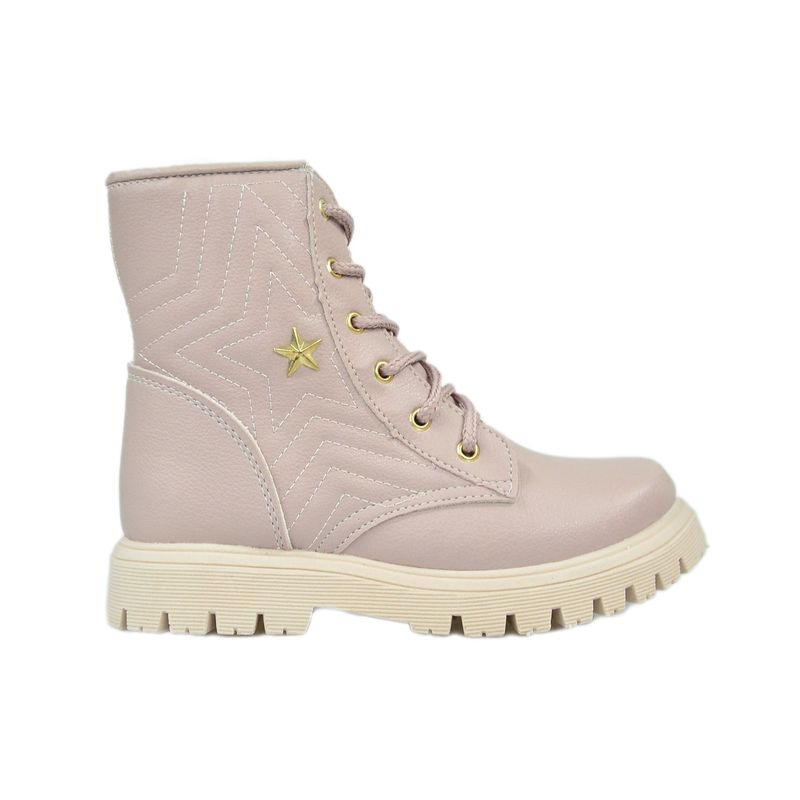 Bota-Grugui-Coturno-Tratorado-Rosa-Feminino-Infantil