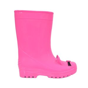 Bota Luelua Galocha Rosa Infantil Feminina