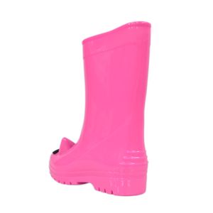 Bota Luelua Galocha Rosa Infantil Feminina