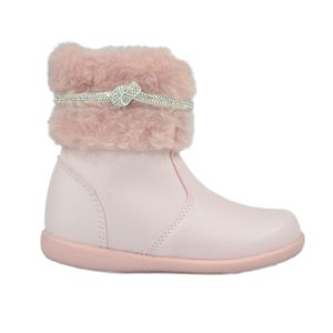 Bota Street Cal Rosa Cano Médio Infantil Feminina