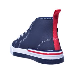 Tênis Molekinho Baby Cano Médio Azul Masculino Infantil