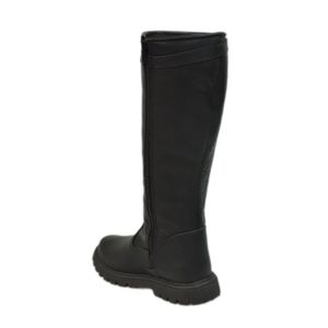 Bota Grugui Cano Alto Preto Infantil Menina