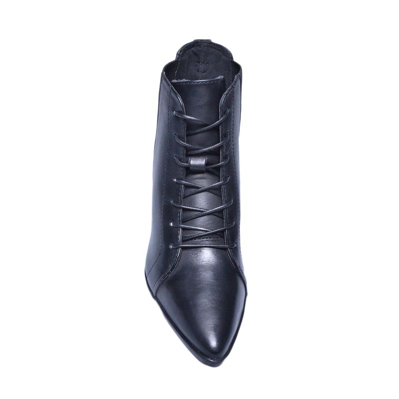 Bota-Bottero-Coturno-Salto-Alto-Bico-Fino-Preto-Feminina