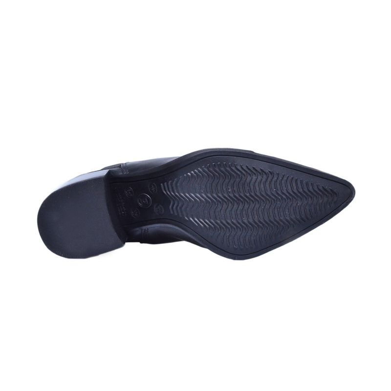 Bota-Bottero-Coturno-Salto-Alto-Bico-Fino-Preto-Feminina