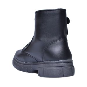 Bota Stilo Rose Coturno Preto Infantil Feminina