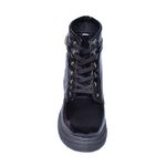 Bota-Stilo-Rose-Coturno-Verniz-Preto-Infantil-Feminina