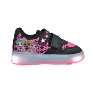 Tênis Mini Pé Preto Lol Led Infantil Feminino