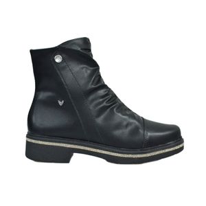 Bota Mississipi Cano Curto Preto Feminina