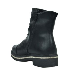 Bota Mississipi Cano Curto Preto Feminina