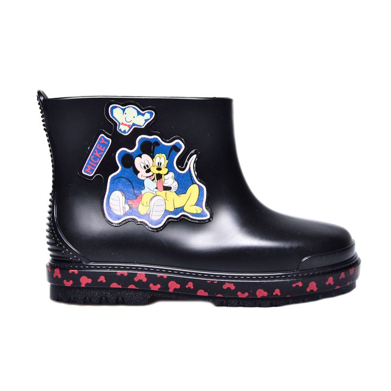Galocha-Grendene-Mickey-Preto-Infantil