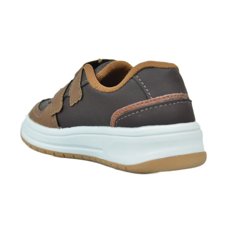 Tenis-Slink-Kids-Marrom-Infantil-Masculino