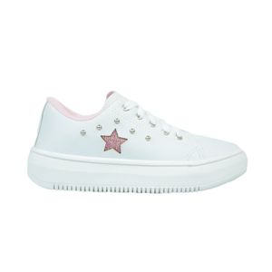 Tênis Ykes Star Branco Infantil Feminino