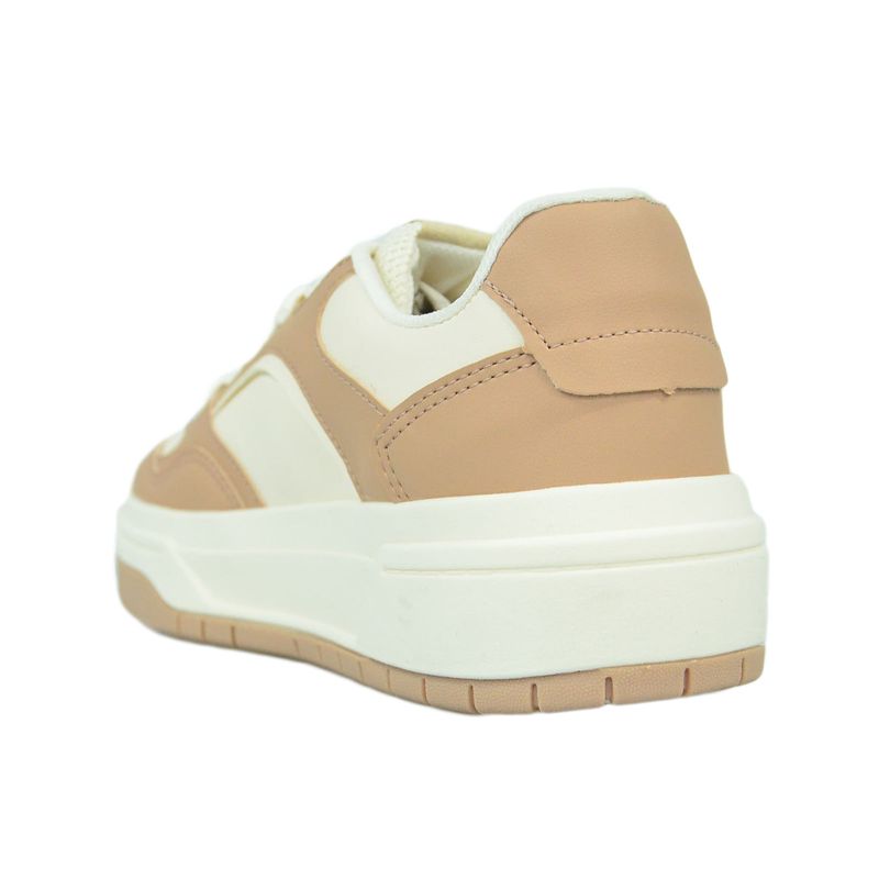 Tenis-Vanscy-Casual-Creme-Feminino