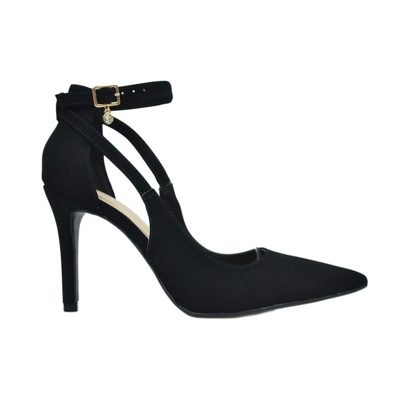 Sapato Bebecê Scarpin Salto Alto Preto Feminino