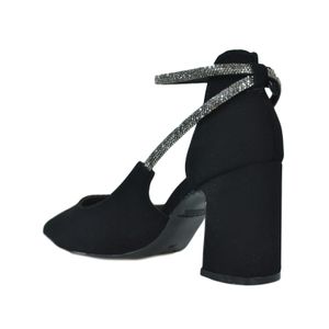 Sapato Bebecê Scarpin Salto Alto Preto Feminino