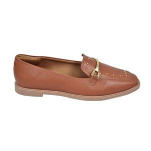 Sapato Bebecê Mocassim Marrom Feminino