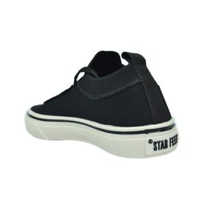 Tênis Star Feet Preto Unissex Rd007