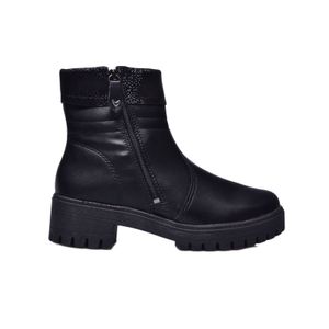 Bota Mississipi Cano Curto Preto Feminina Mi862