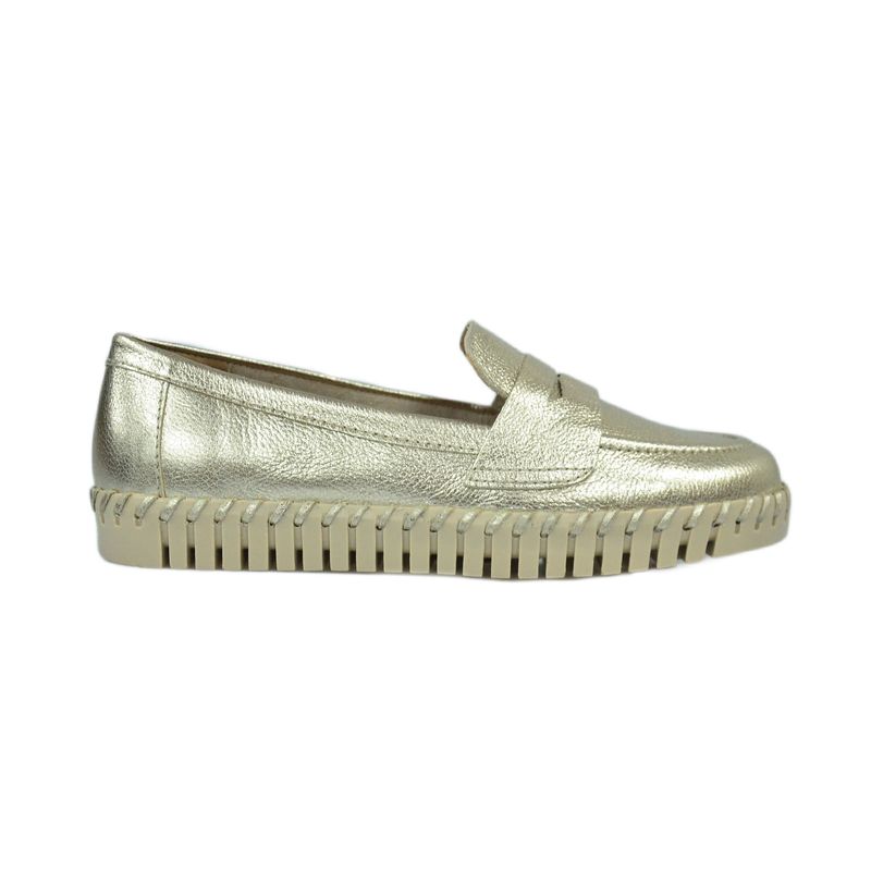 Tênis Bottero Slip On Dourado 354315_3 Feminino