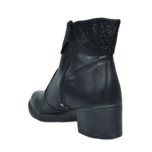 Bota Mississipi Cano Curto Preto Feminino Mi854