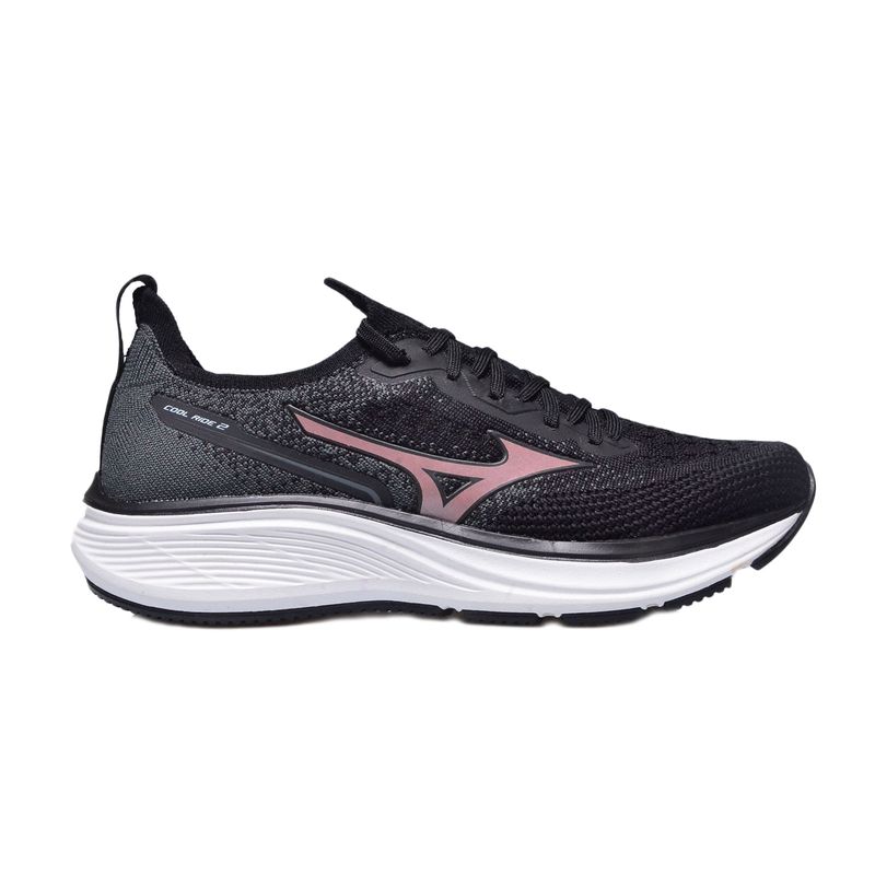 Tenis-Mizuno-Cool-Ride-2-Preto-Rose-Feminino