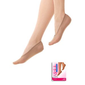 Meia Sapatilha Lupo Bege Feminina