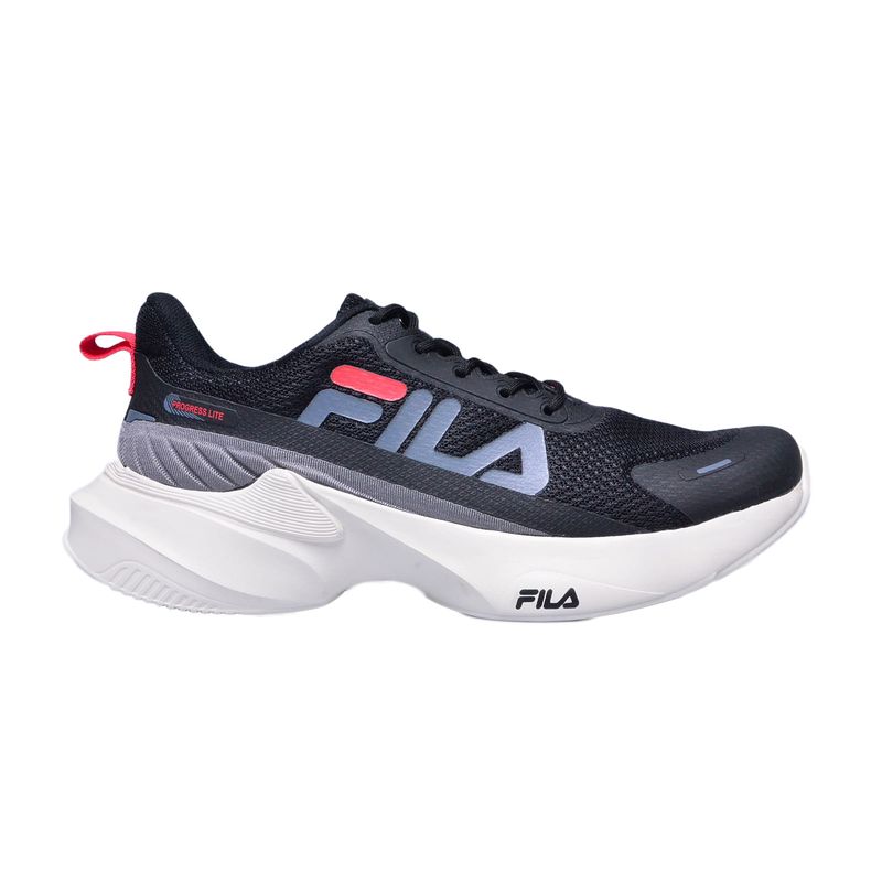 Tenis-Fila-Progress-Lite-Preto-Cinza-Masculino