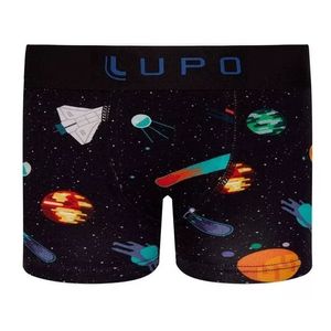 Cueca Infantil Boxer Lupo Kids Algodao C/ Elastano 00346-002-9980