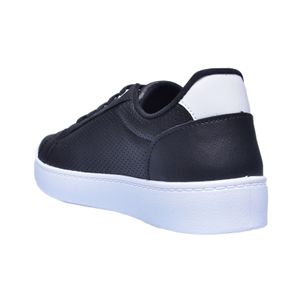 Tênis Izalu Preto Branco Feminino 10179iz