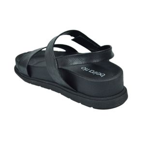 Sandália Beira Rio Flatform Preto Feminino 8534-102-28474