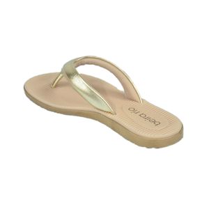 Chinelo Beira Rio Dourado Feminino 8395-224-14710