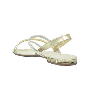 Sandália Beira Rio Rasteira Off White Feminina 8263-969-28383