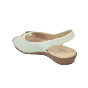 Sandália Modare Confort Off White Feminina 7127-253