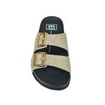 -	Sandalia-Moleca-Papete-Dourado-Preto-Feminino-5436-401