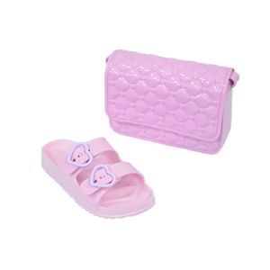 Sandália Luelua Rosa Menina 29002
