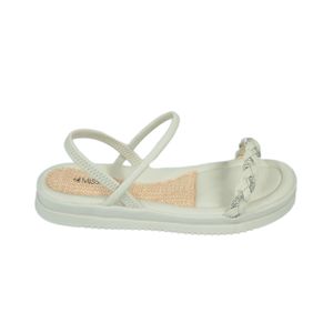 Sandália Mississipi Flatform Off White Feminina Ma411