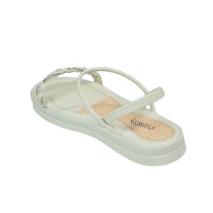 Sandália Mississipi Flatform Off White Feminina Ma411