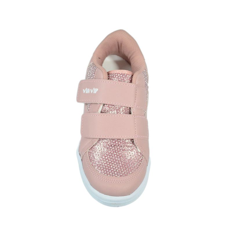Tenis-Via-Vip-Rose-Infantil-Feminino-Vv4506