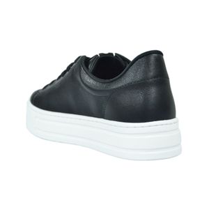 Tênis Via Marte Flatform Preto Feminino 010-003-02