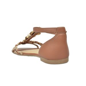 Sandália Rasteira Dakota Marrom Feminino Y7993 0001
