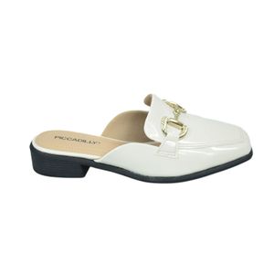 Mule Piccadilly Off White Feminino 662002-1