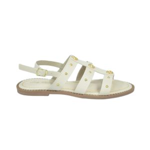 Sandália Street Cal Off White Infantil Menina 013-501