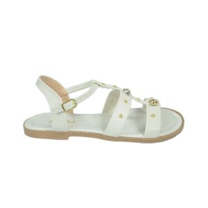 Sandália Lady Choice Rasteira Off White Feminina T521767