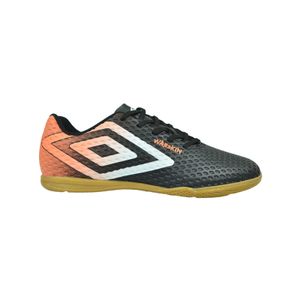 Chuteira Umbro Futsal Preto Laranja Masculina U01fb00161-162